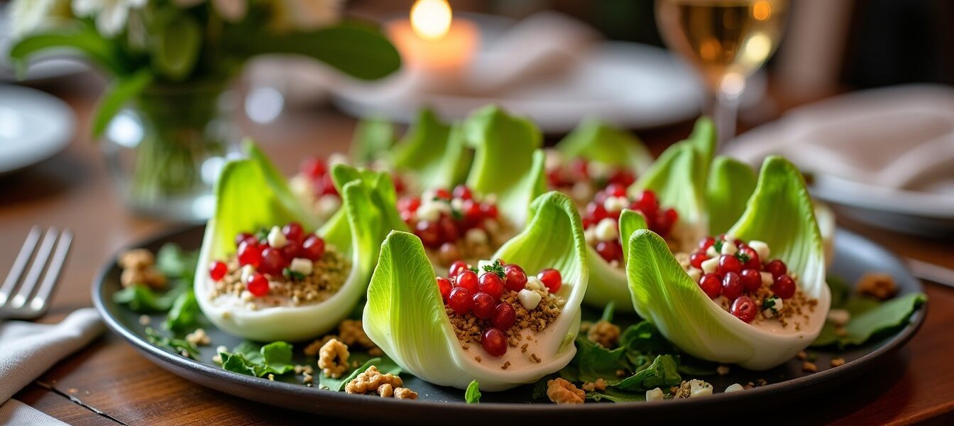 Endive apéro : une explosion de saveurs autour d'une base croquante