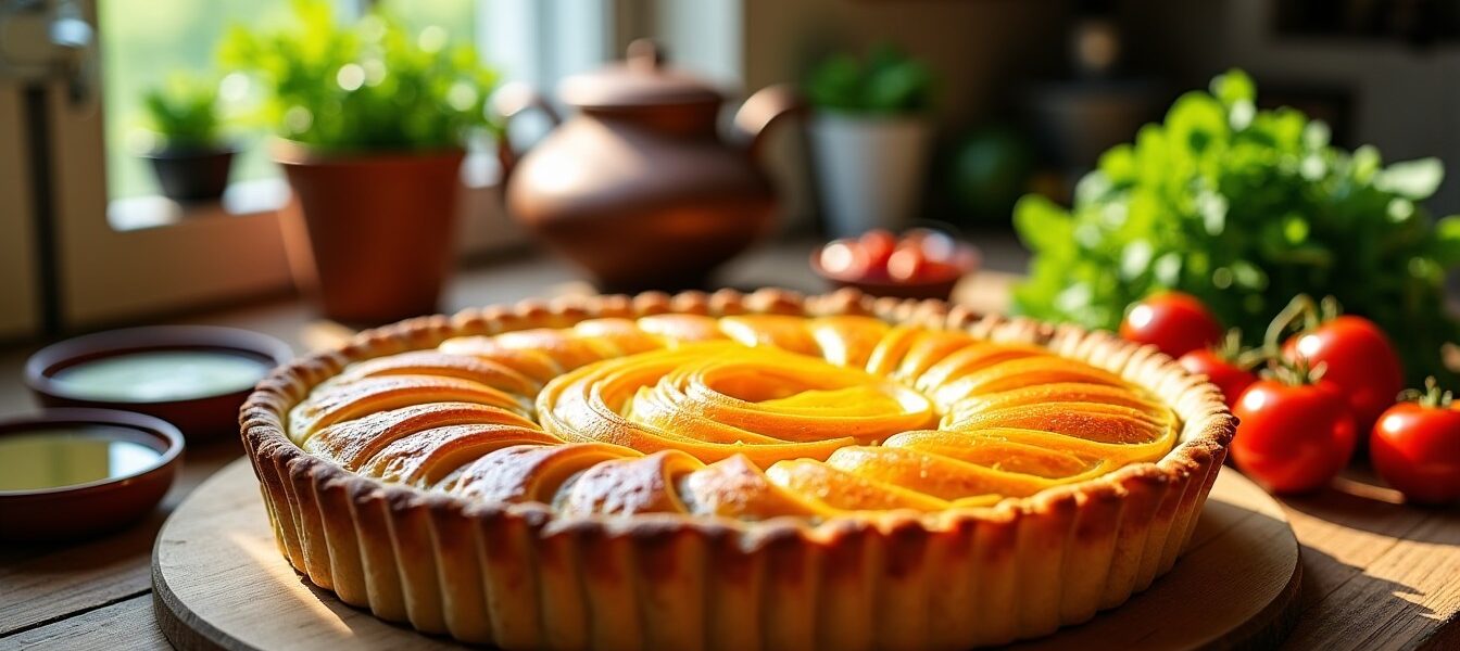 Tarte soleil apéritive : un effet spectaculaire pour épater vos invités dès l’apéro