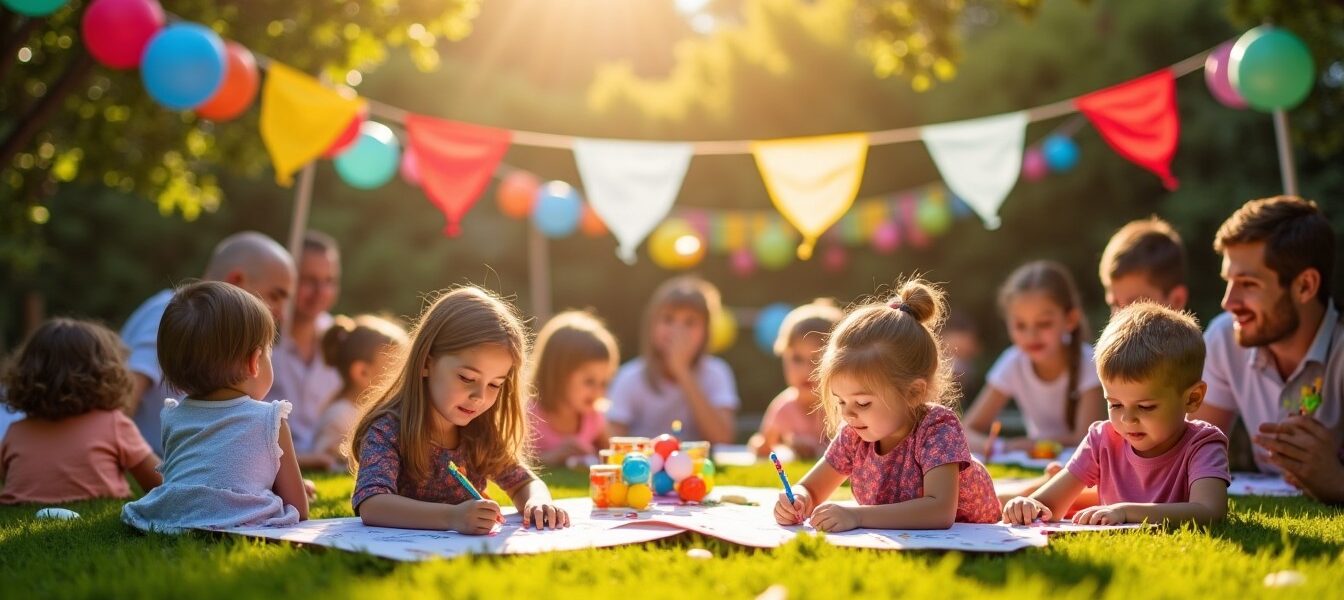 Anniversaire et coloriage : astuces créatives pour divertir petits et grands durant la fête
