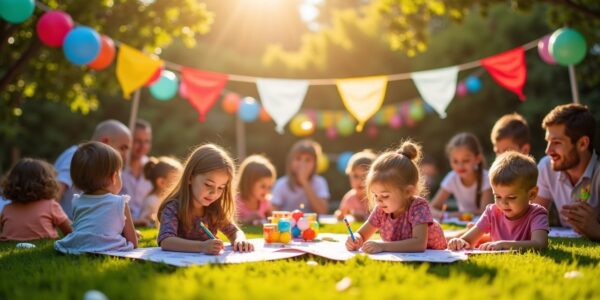 Anniversaire et coloriage : astuces créatives pour divertir petits et grands durant la fête