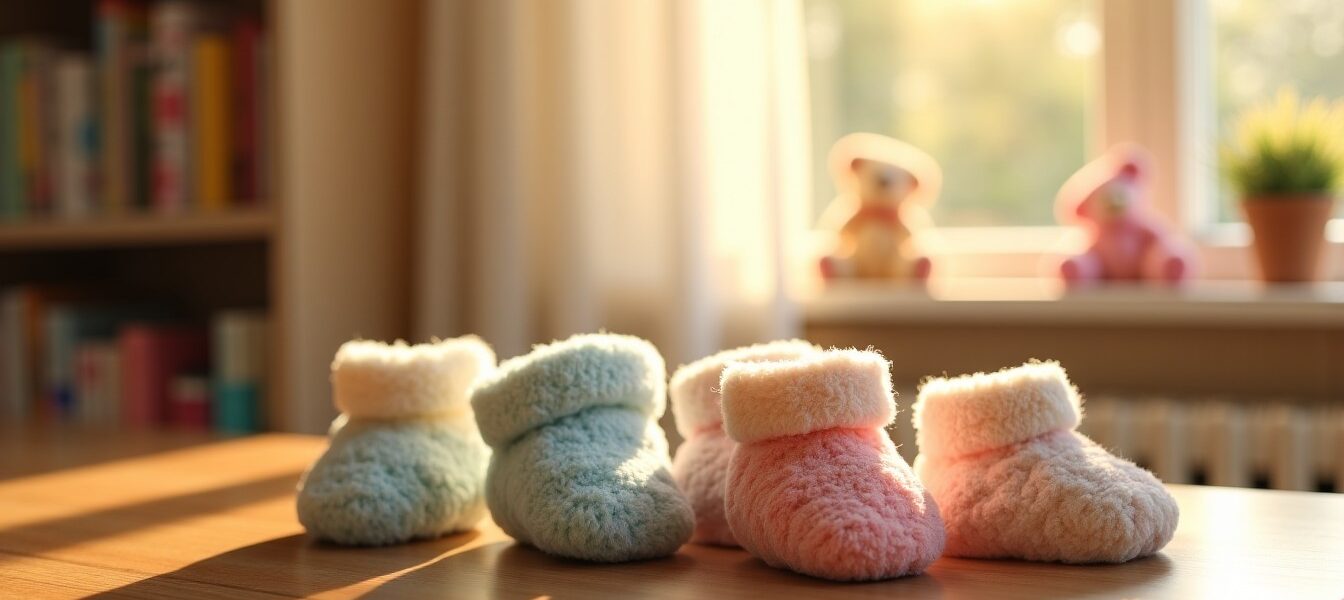 Chaussons pour bébé : guide créatif pour confectionner des petits bijoux de douceur chez soi