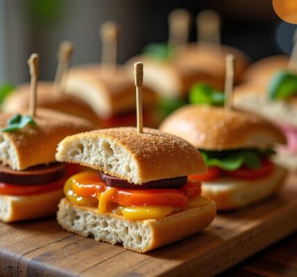 Navette apéritive : une sélection gourmande de mini sandwichs moelleux et colorés
