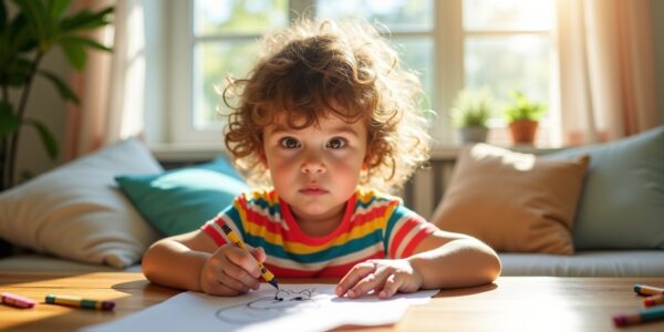 Chat à colorier : 5 dessins simples pour divertir les enfants chez soi