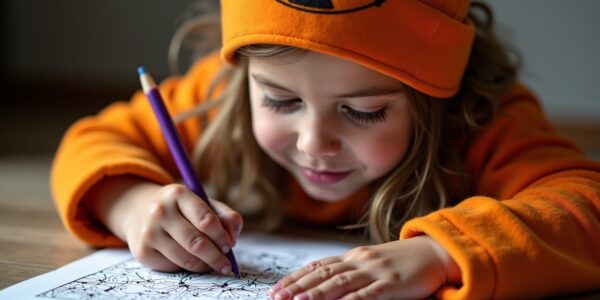 Chauves-souris à colorier : 5 idées ludiques et originales pour divertir les enfants à Halloween