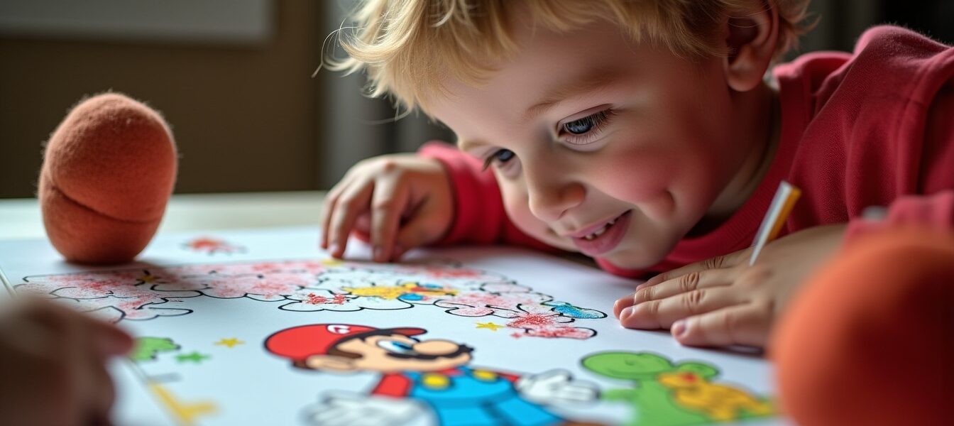 Coloriages Mario à imprimer : un plaisir créatif pour tous les fans du célèbre plombier rouge, petits et grands