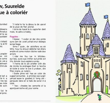 Château à colorier : idées ludiques et créatives pour divertir les enfants cet après-midi