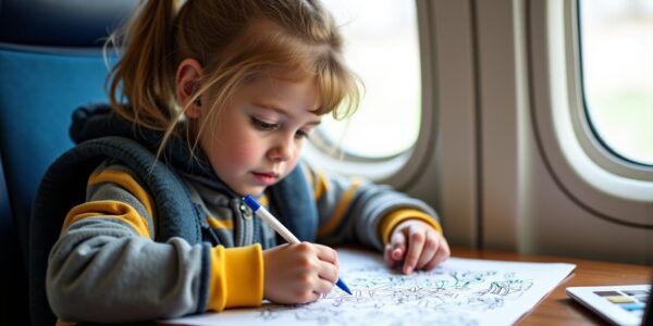 Coloriage d'avion : 5 conseils pour stimuler la créativité des enfants en plein vol