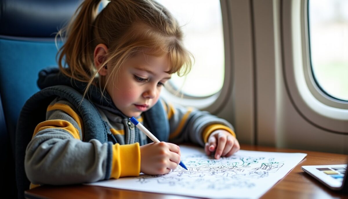 Coloriage d'avion : 5 conseils pour stimuler la créativité des enfants en plein vol