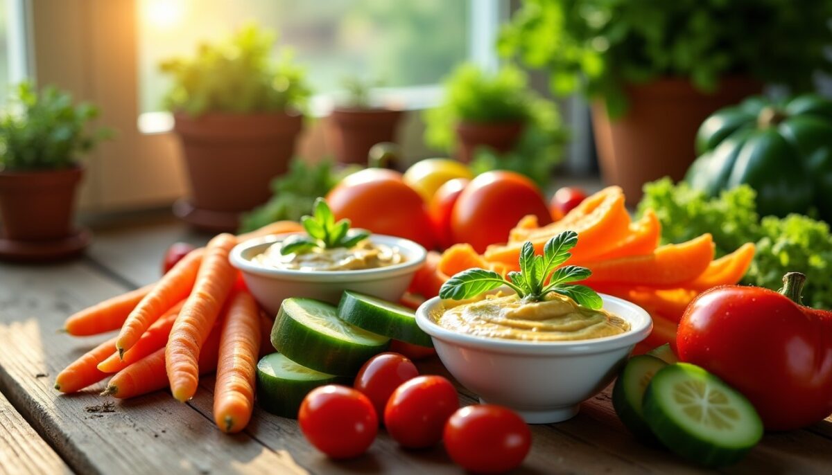Apéro veggie : des idées gourmandes et fraîches pour un snack sain et convivial