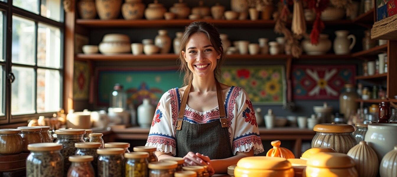 Découvrez un magasin roumain : trésors traditionnels et saveurs authentiques à savourer