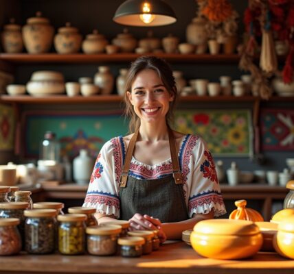 Découvrez un magasin roumain : trésors traditionnels et saveurs authentiques à savourer