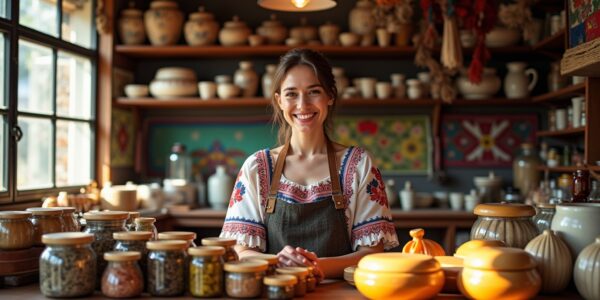 Découvrez un magasin roumain : trésors traditionnels et saveurs authentiques à savourer