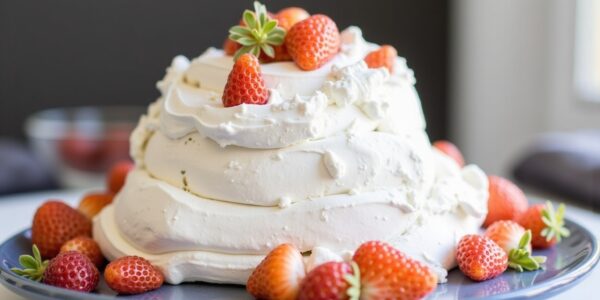 Les secrets pour une pavlova maison légère et parfaitement croustillante