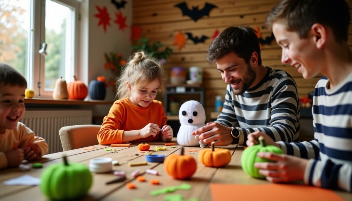 Atelier créatif d'Halloween : idées simples et amusantes pour tous les âges