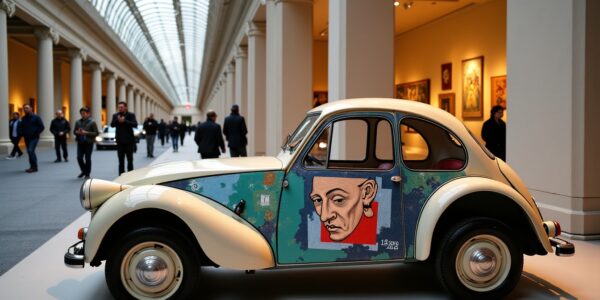 Picasso : quand l'art rencontre l'automobile, des chefs-d'œuvre aux modèles Citroën