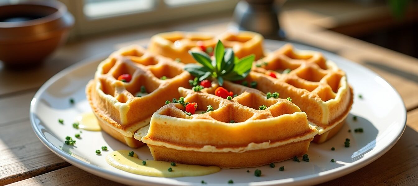 Apprenez à réaliser des gaufres salées inédites pour sublimer vos repas