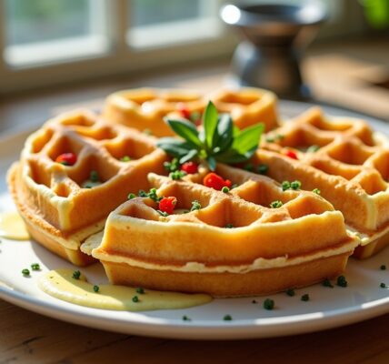 Apprenez à réaliser des gaufres salées inédites pour sublimer vos repas