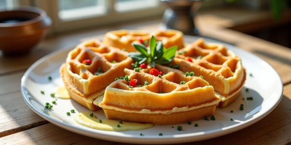 Apprenez à réaliser des gaufres salées inédites pour sublimer vos repas