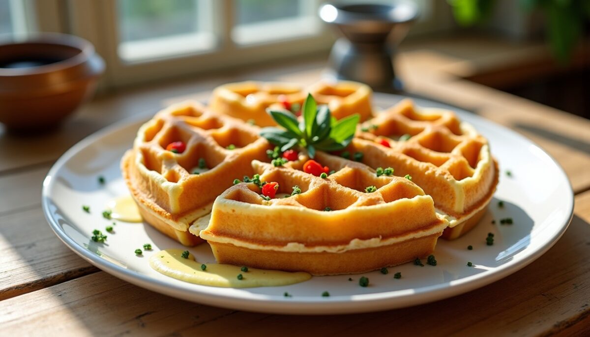 Apprenez à réaliser des gaufres salées inédites pour sublimer vos repas