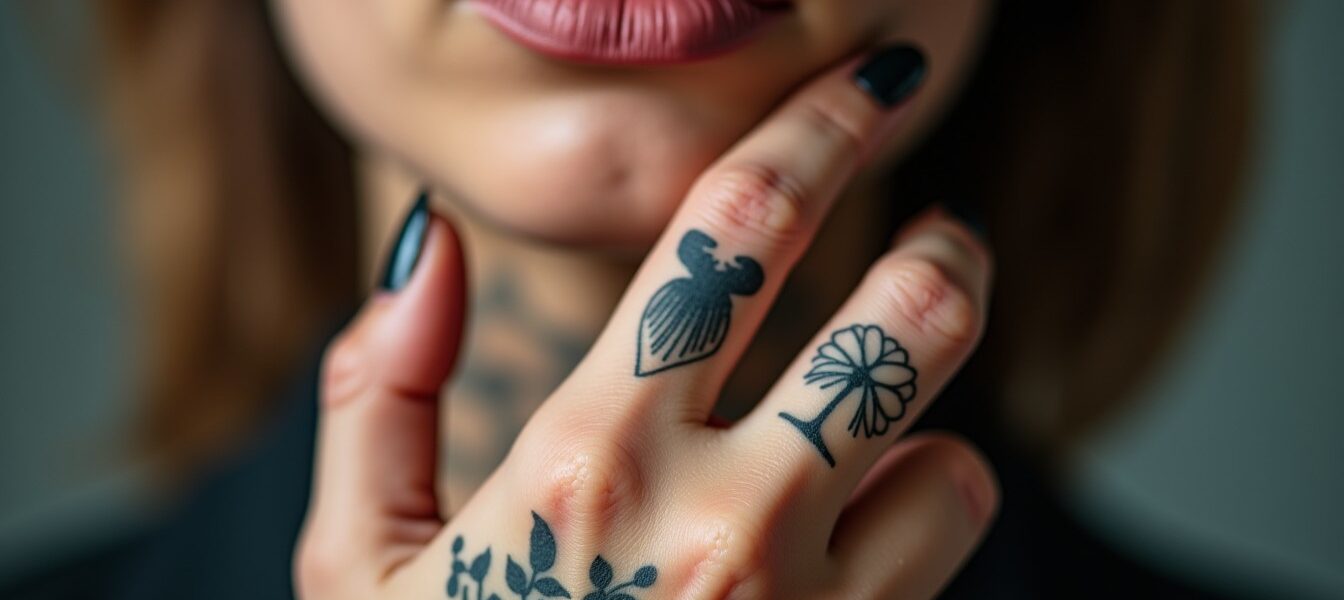 Tatouages sur les doigts pour femmes : symboles tendances et leurs significations cachées