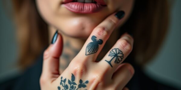 Tatouages sur les doigts pour femmes : symboles tendances et leurs significations cachées
