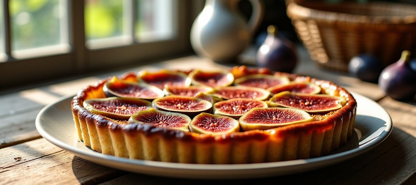 Secrets pour une tarte aux figues à la fois moelleuse et délicieusement parfumée