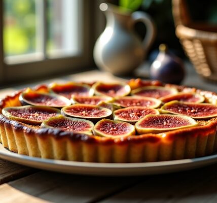 Secrets pour une tarte aux figues à la fois moelleuse et délicieusement parfumée