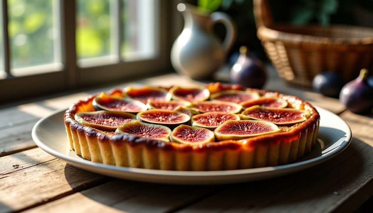 Secrets pour une tarte aux figues à la fois moelleuse et délicieusement parfumée
