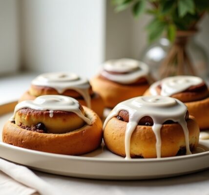 Délicieux cinnamon rolls moelleux : une recette simple et rapide à la cannelle