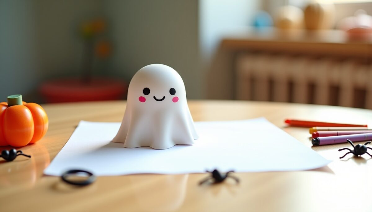 Dessin de fantômes faciles pour enfants : idées kawaii et motifs d’Halloween ludiques et simples